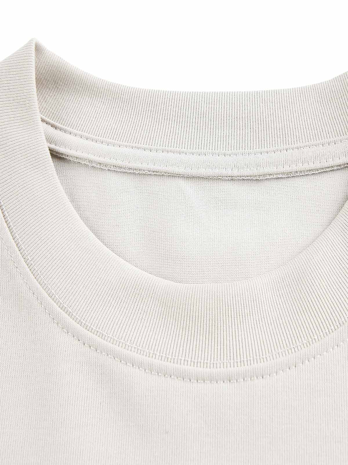 Tattered Design Printed T-shirt