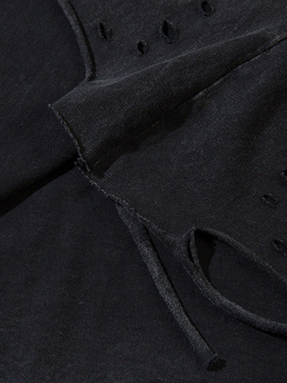 Raw Edge Butterfly Print Vest