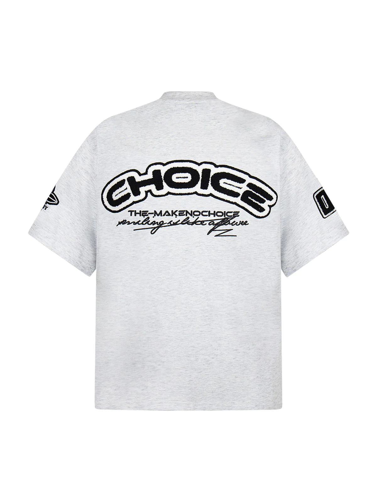 Retro Motorcycle Style Heavy Patch Embroidered T-shirt