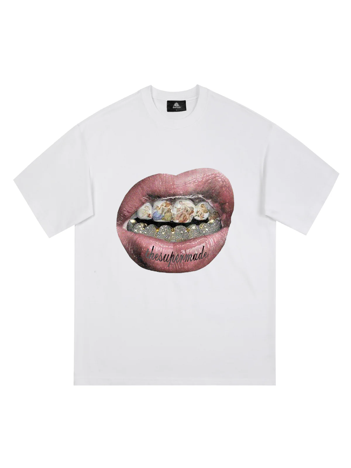 Artistic Lips Graphic T-Shirt