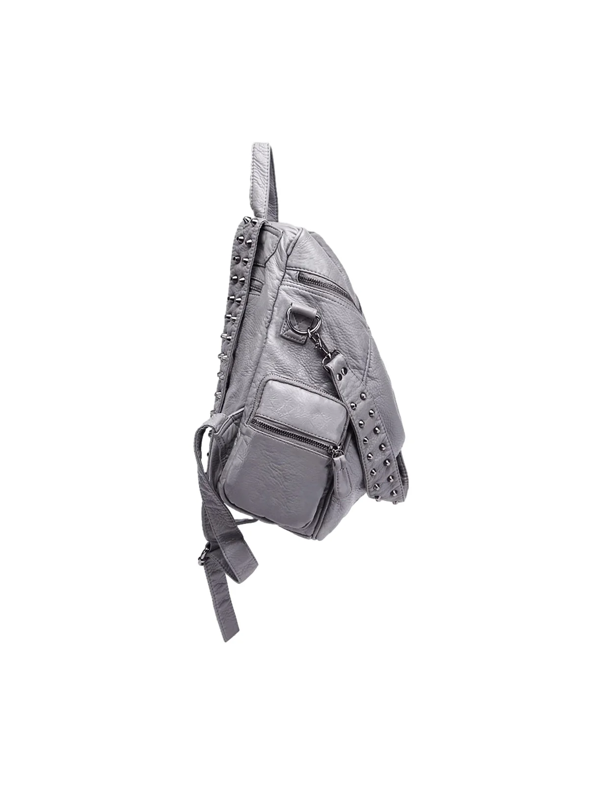 Studded Metallic Backpack