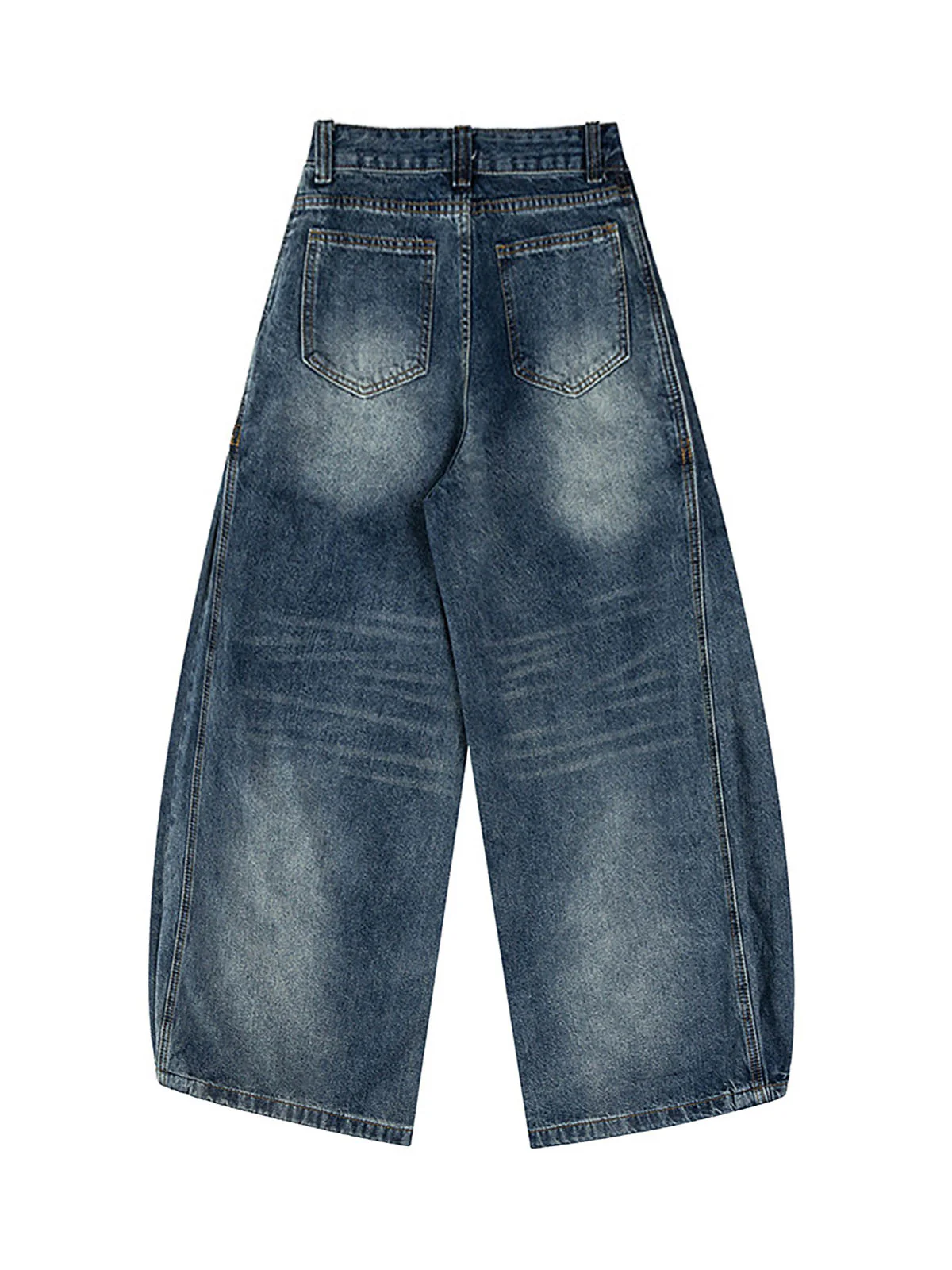 Cleanfit Washed Barrel Jeans