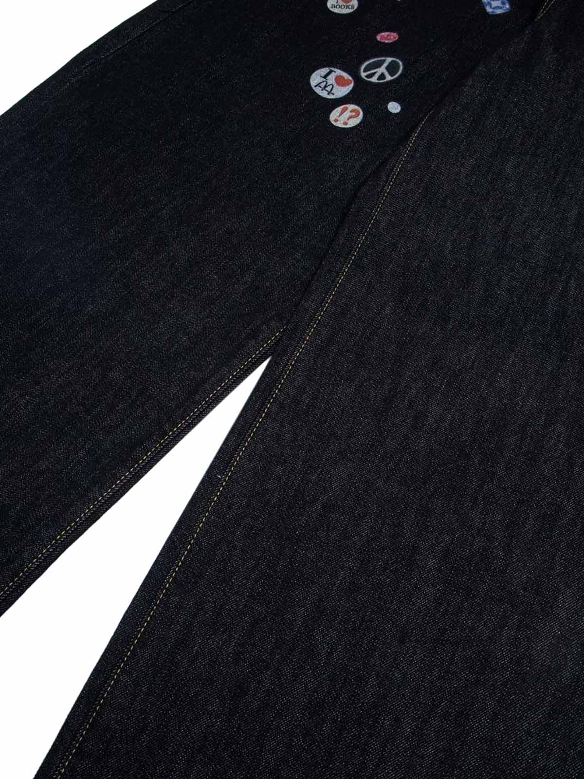 Print RO Style Baggy Jeans