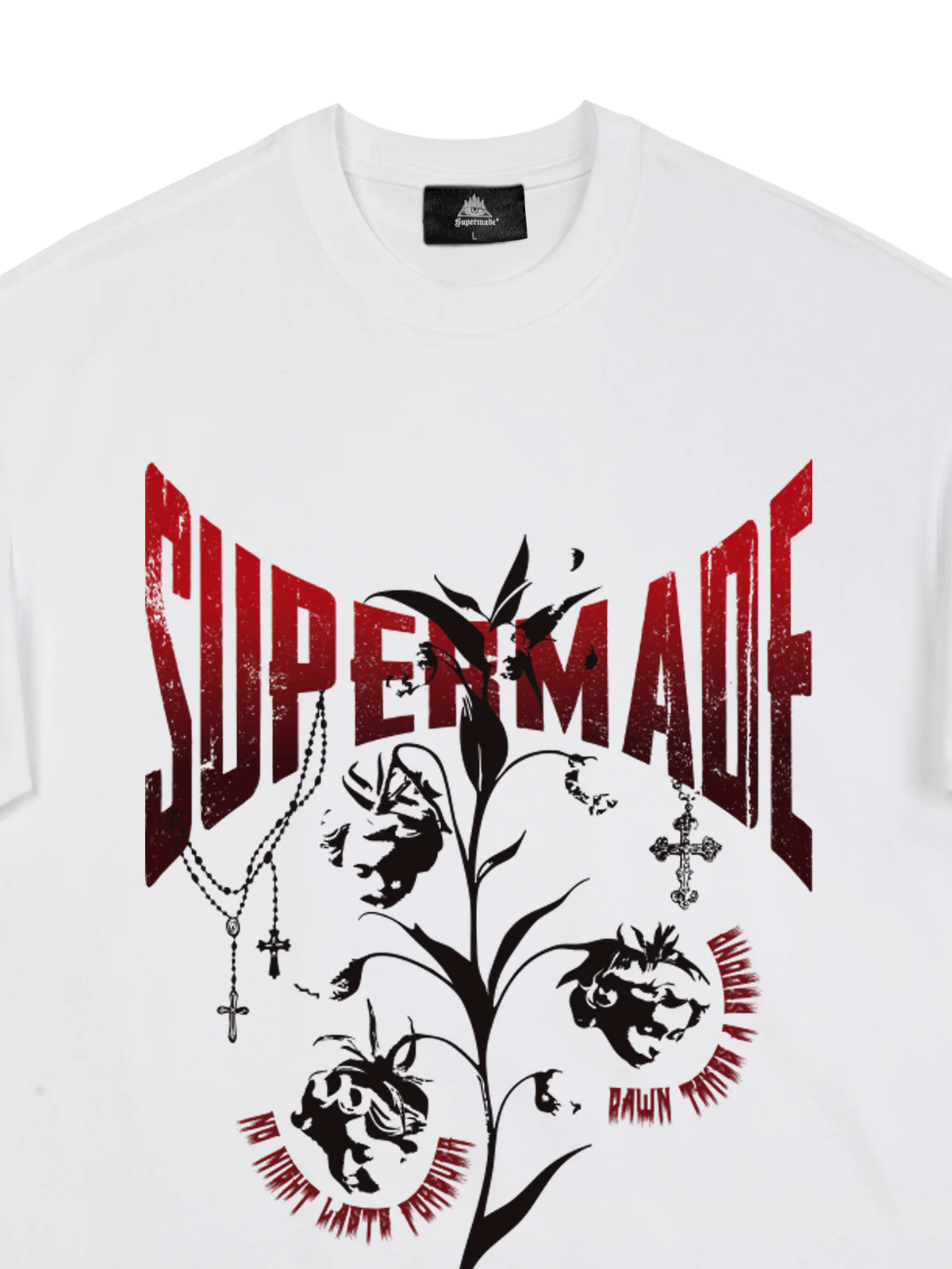 Original Graphic Gothic Angel T-Shirt