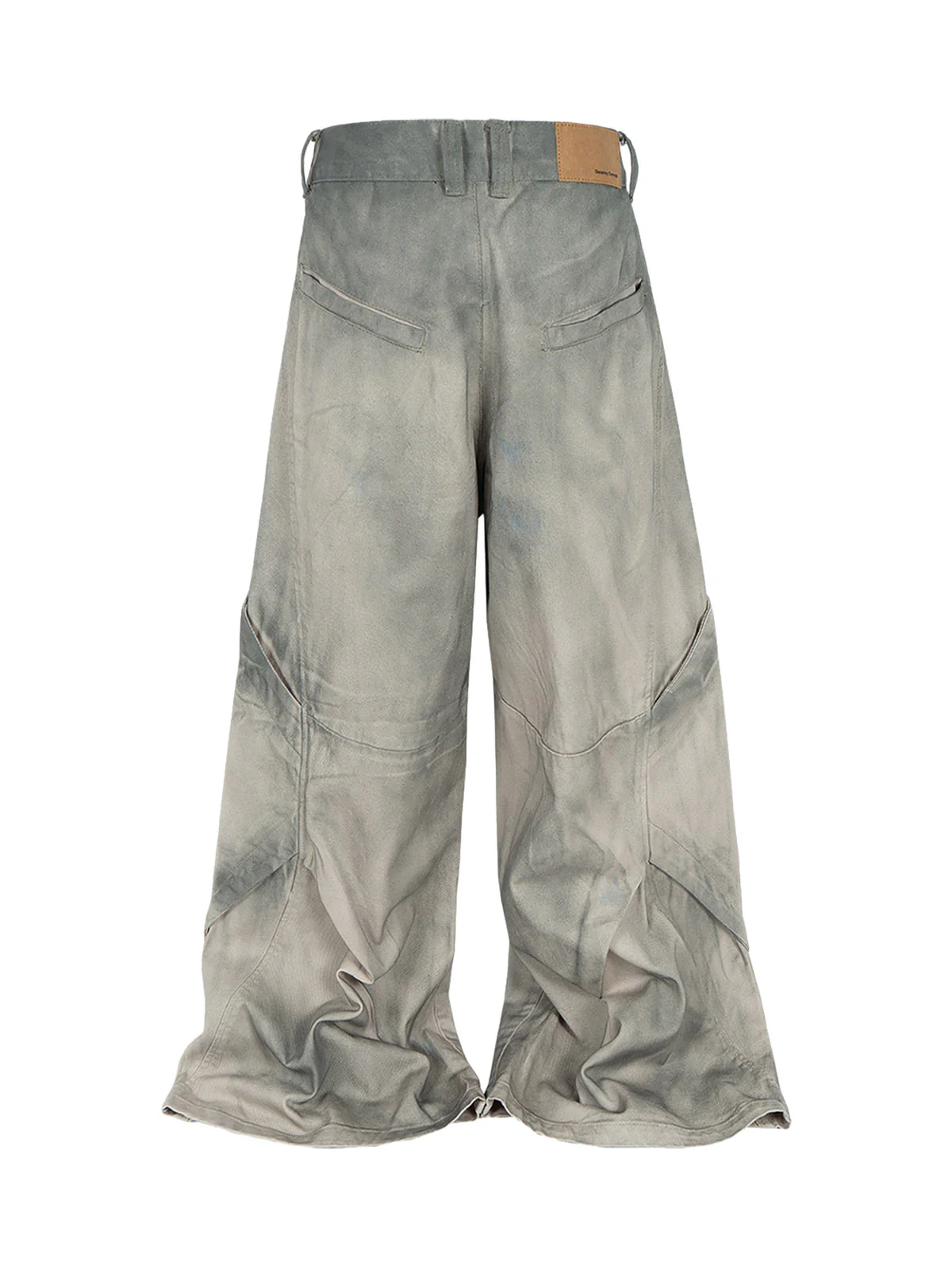 Retro Dirty Dye Baggy Pants