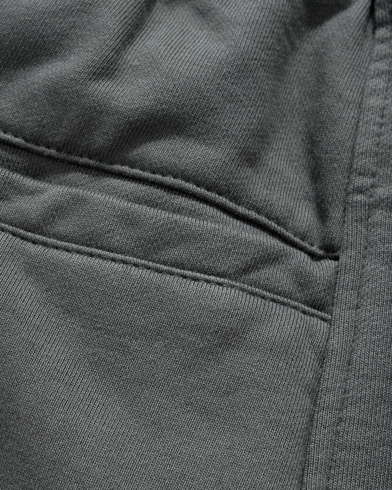 Retro Functional Zipper Slit Jort