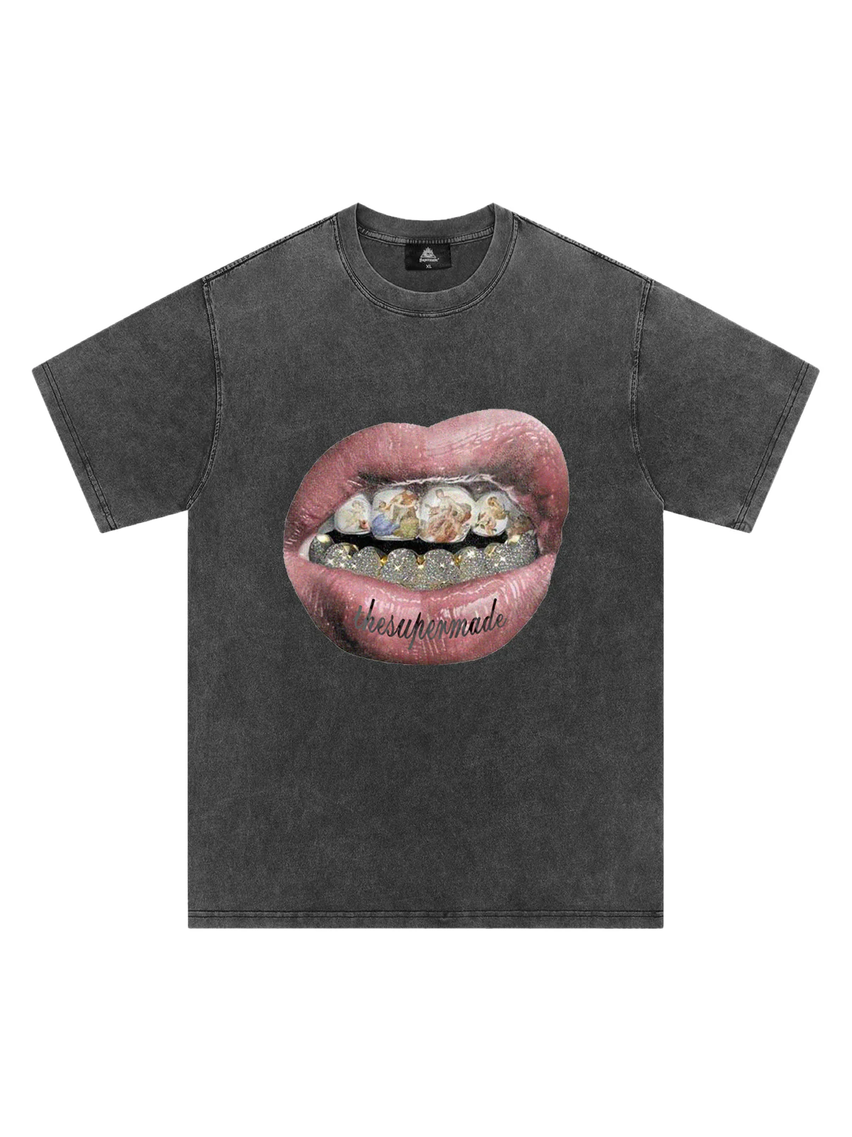 Artistic Lips Graphic T-Shirt
