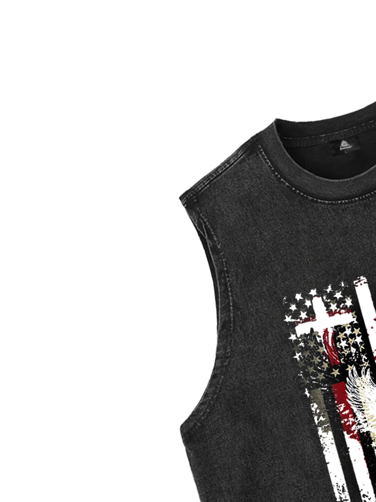 Orginal Eagle Flag Print Vest
