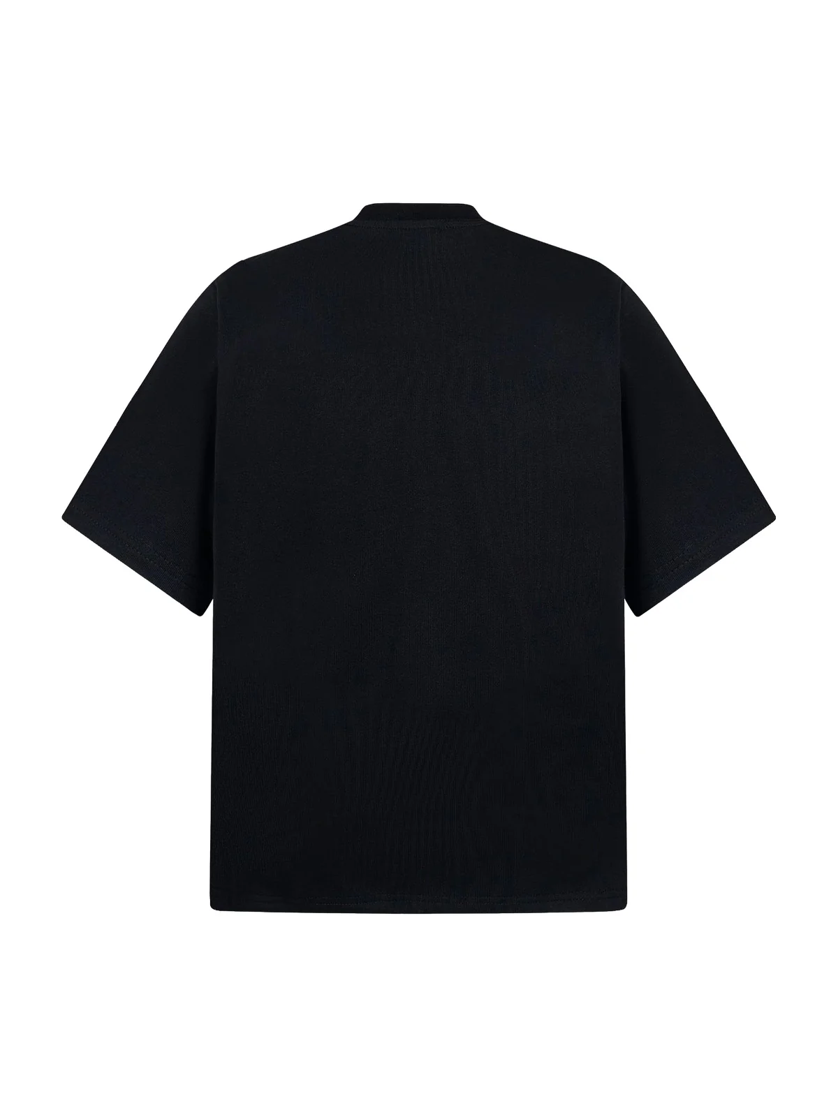 Oversized Embroidered Floral Letter T-Shirt