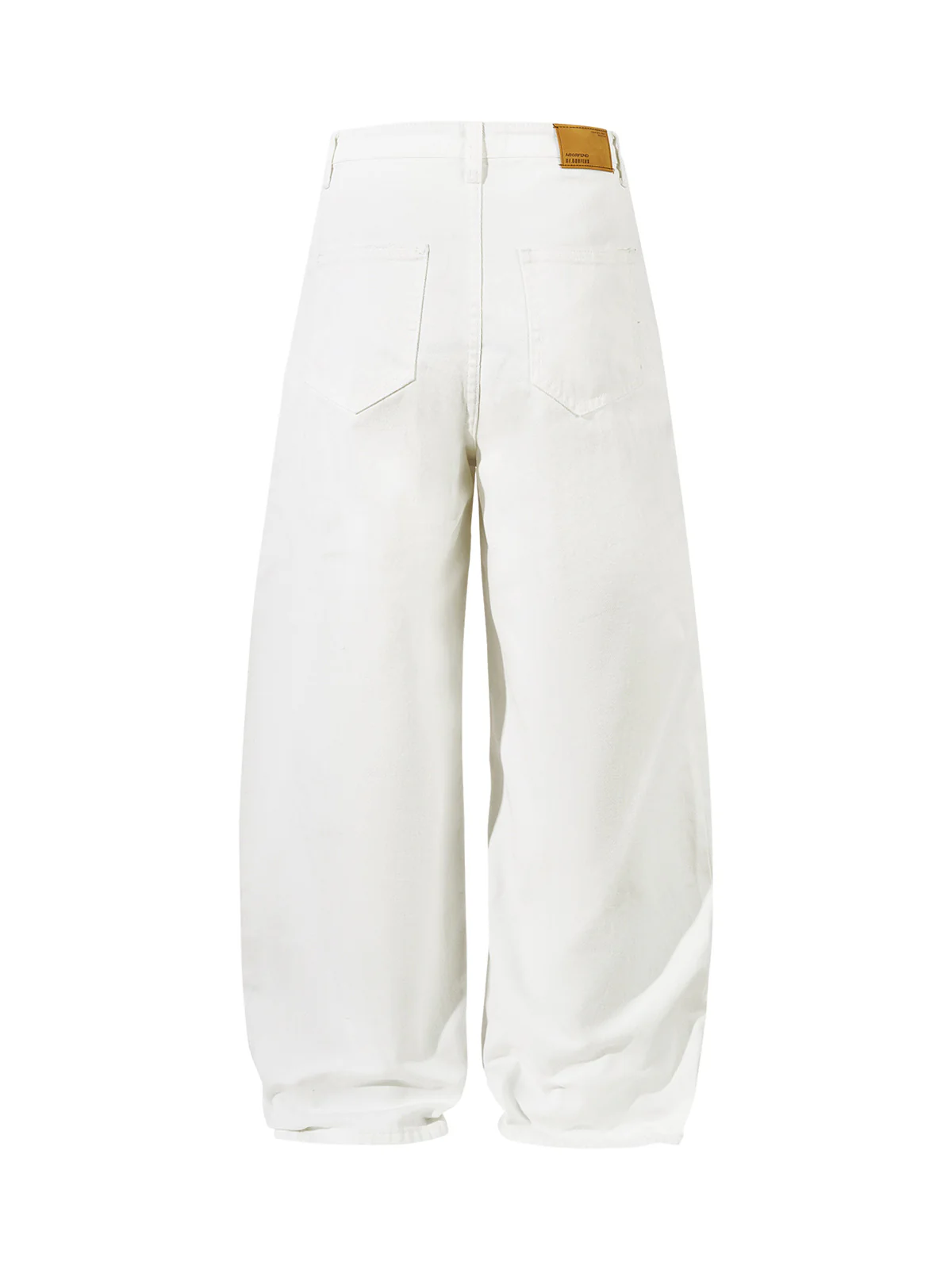 Washed Cleanfit Barrel Jeans