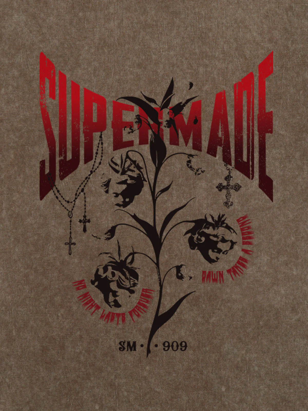 Original Graphic Gothic Angel T-Shirt