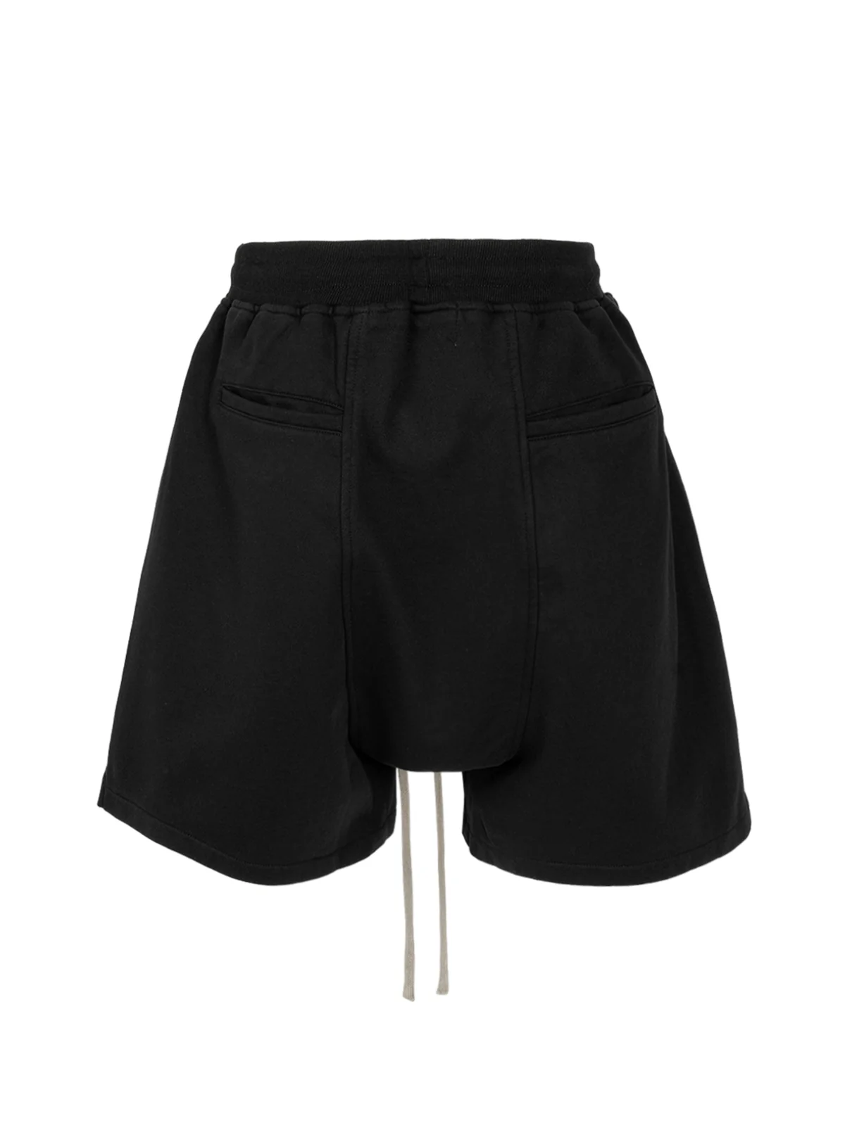 Retro Functional Zipper Slit Jort