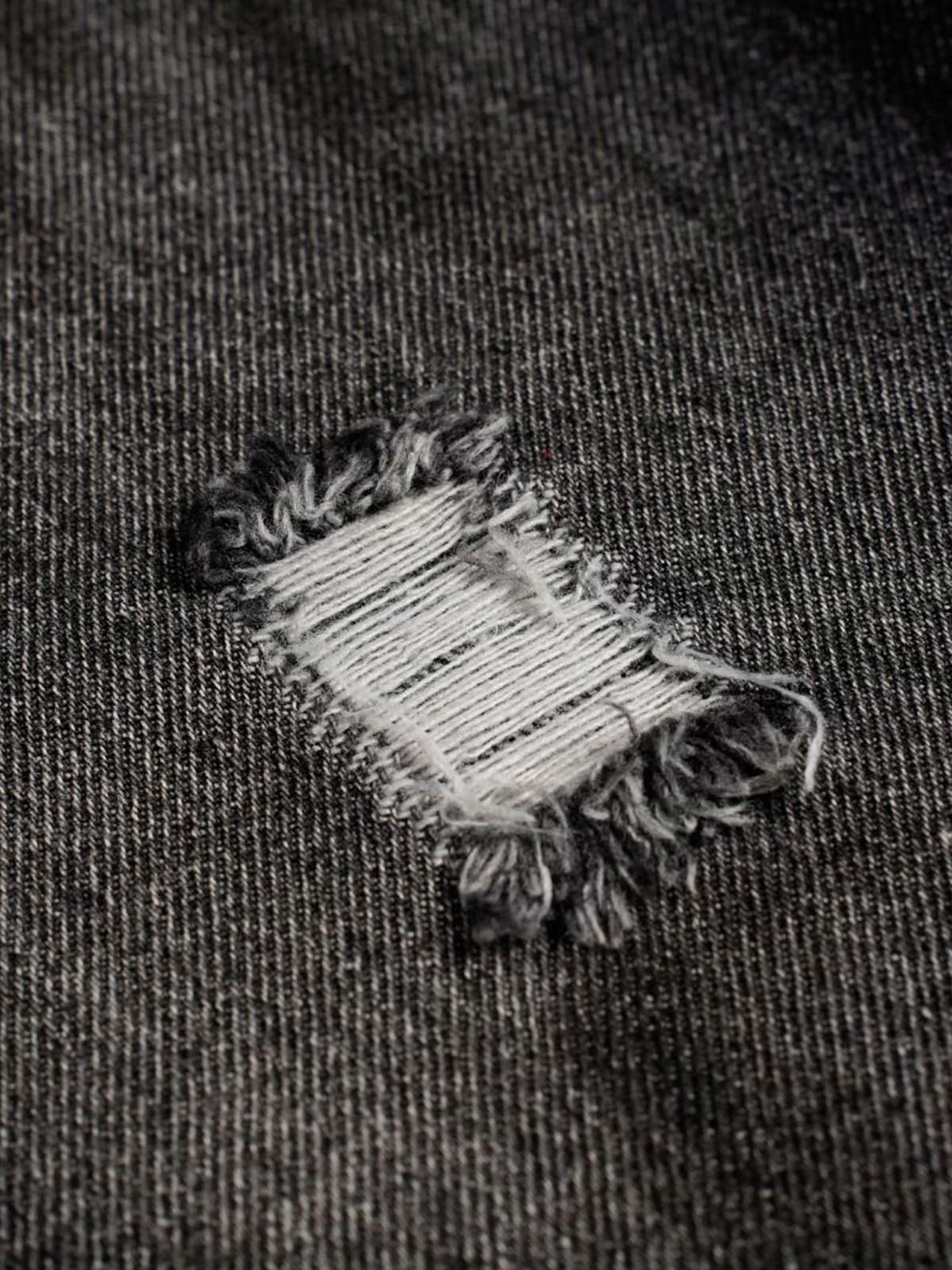 Street Stripe Dirty Dye Barrel Jeans