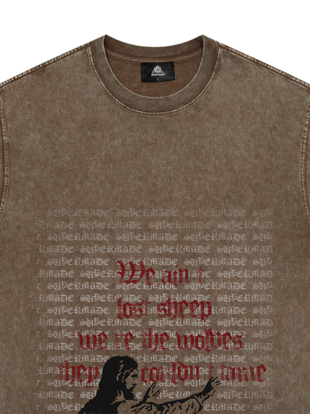 Bold Graphic Slogan T-Shirt