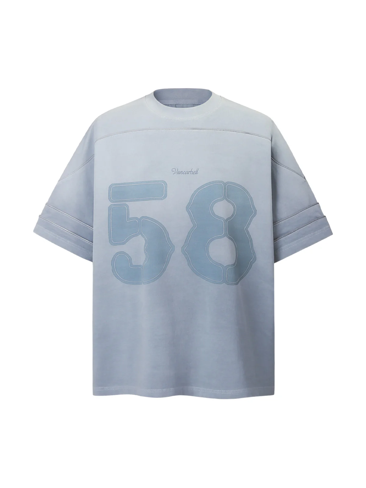 Washed Jersey Welt Stitching T-shirt