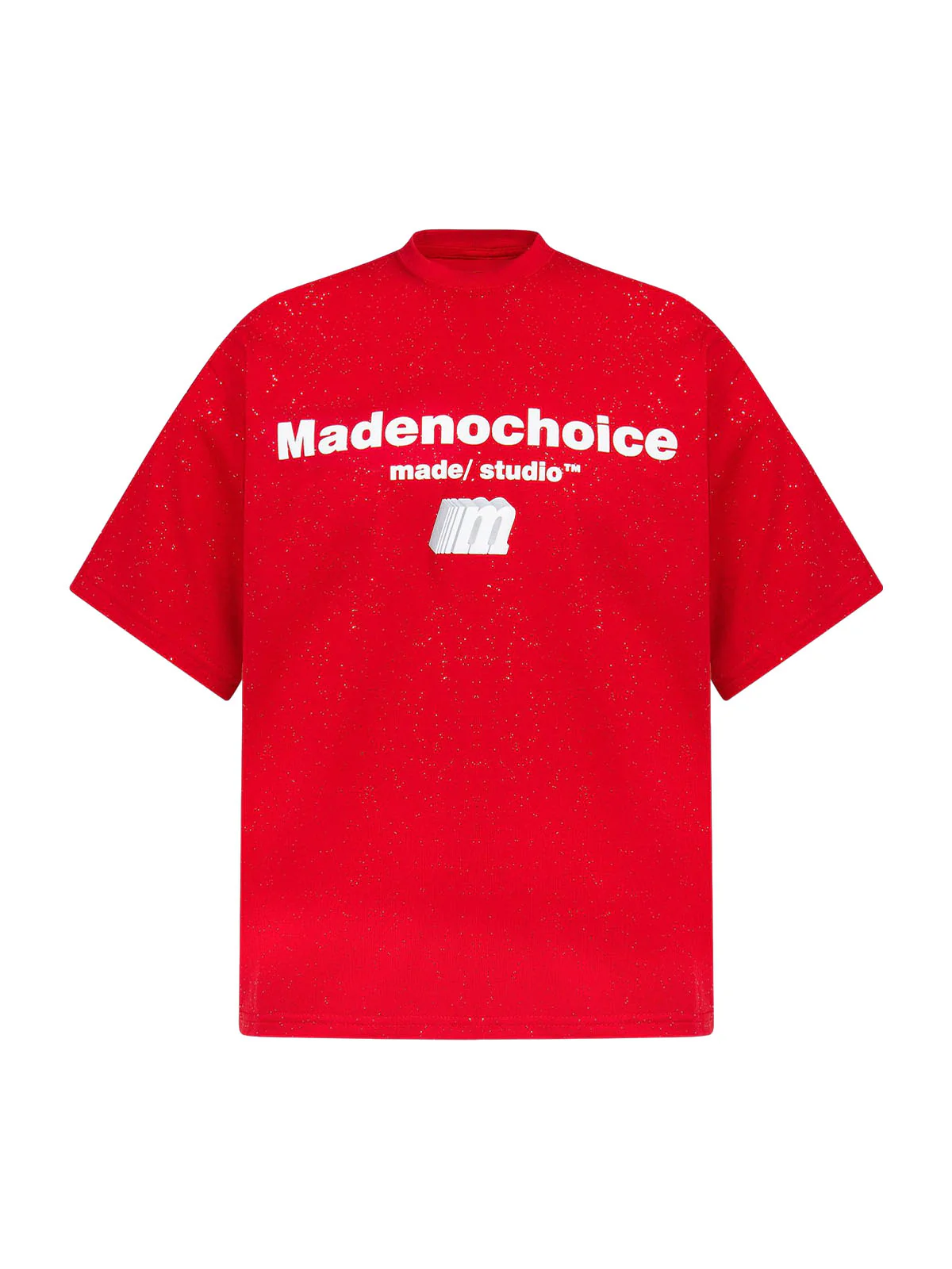 Retro Heavy Starry Sky Print Font Design Short-sleeved T-shirt