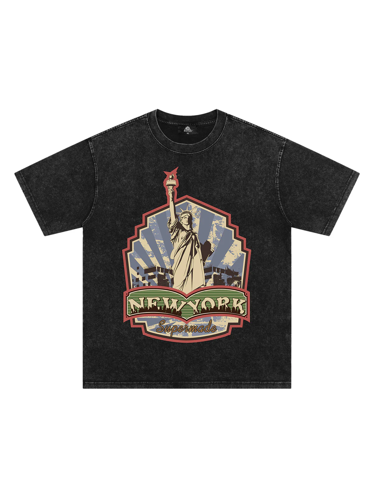 Orginal Street Statue of Liberty Independence Day T-shirt