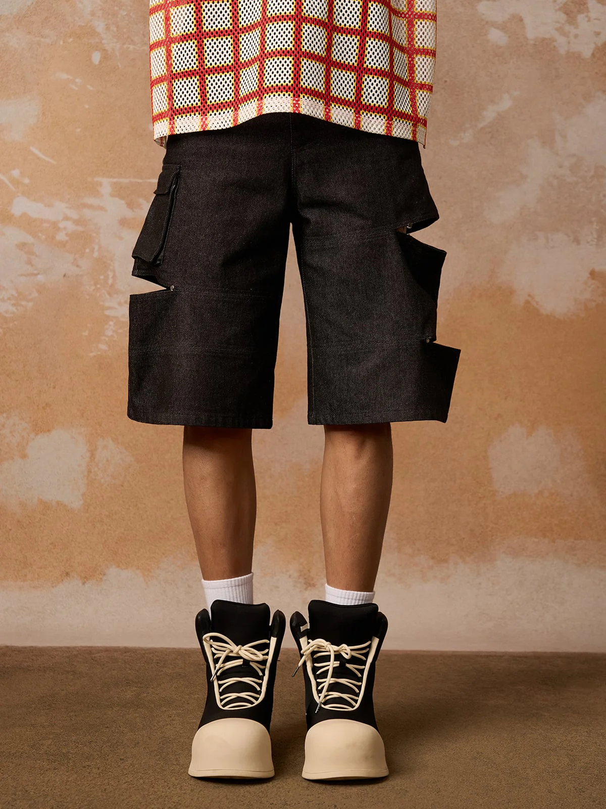 Original Side Cut Cargo Jort - 2361