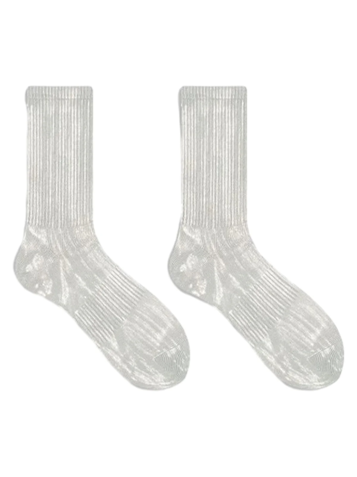 Thesupermade Workwear Distressed Tie-dyed Socks