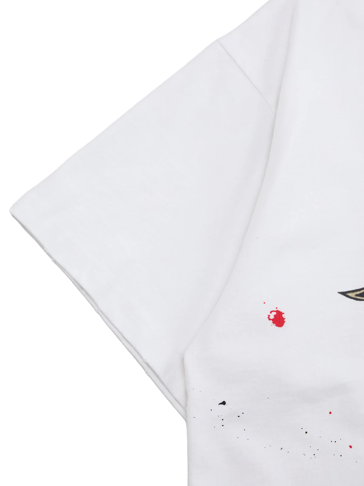 Ink-Splashed Sun God Worn T-shirt