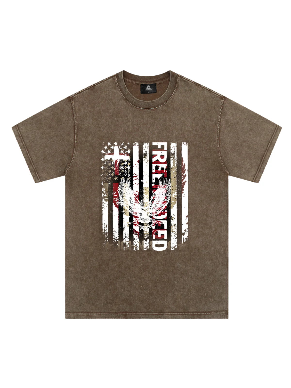 Original Eagle Letters Print T-shirt