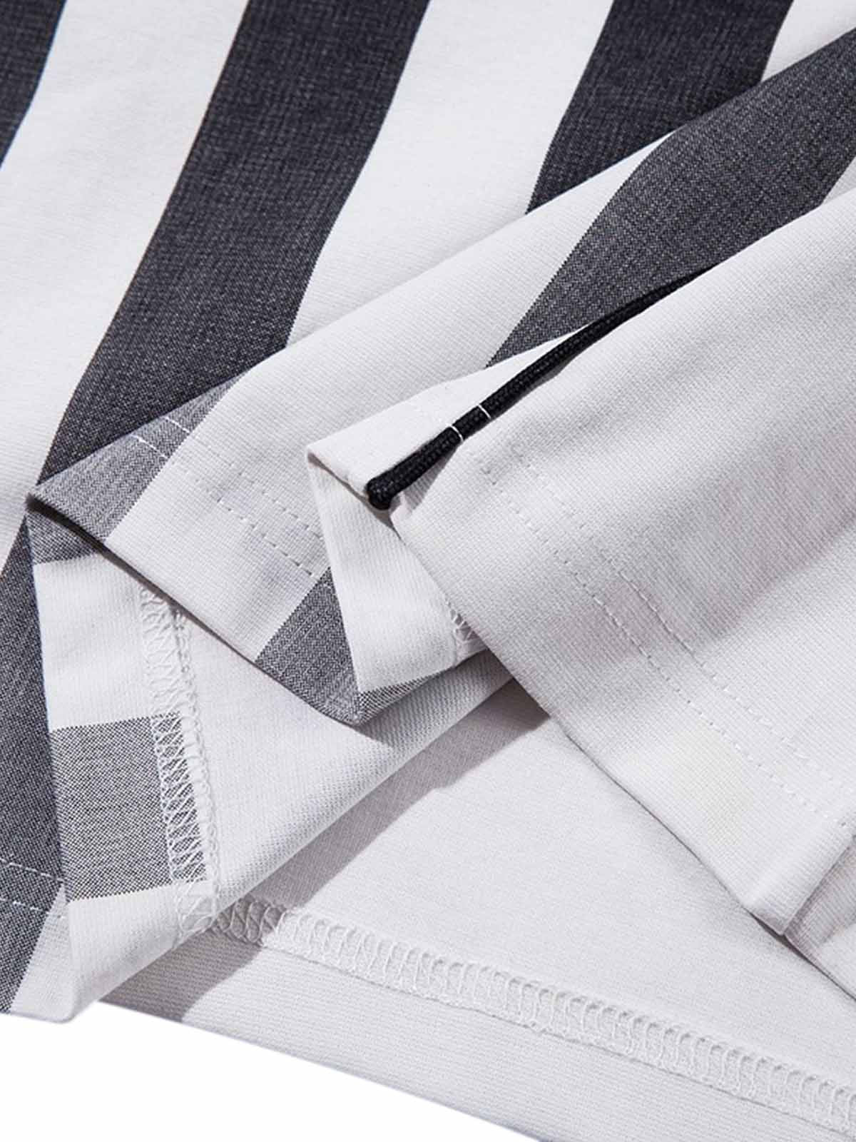 Jersey Print Short-Sleeve Polo Shirt