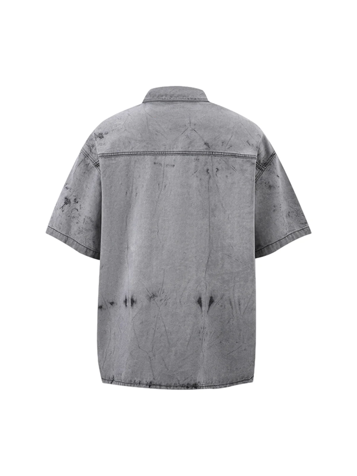 Distressed Washed Workwear Denim Set