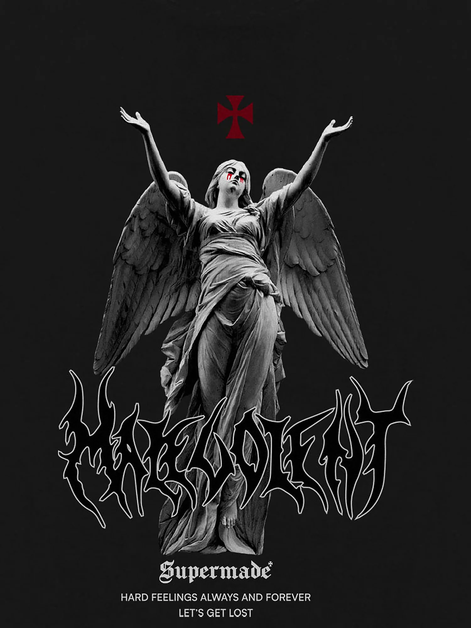 Thesupermade Dark Print T-shirt