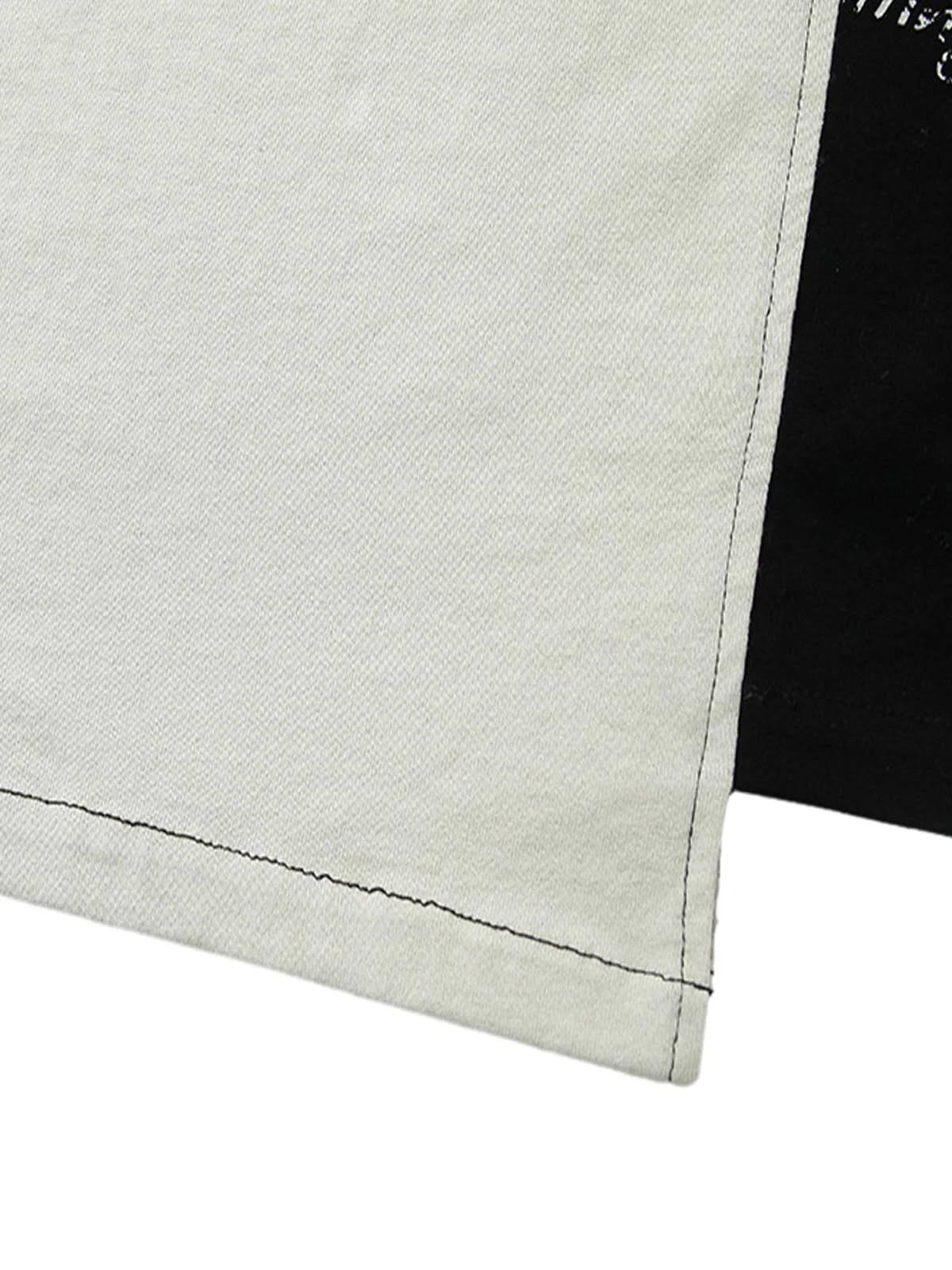 Spliced Deconstruction Print T-shirt