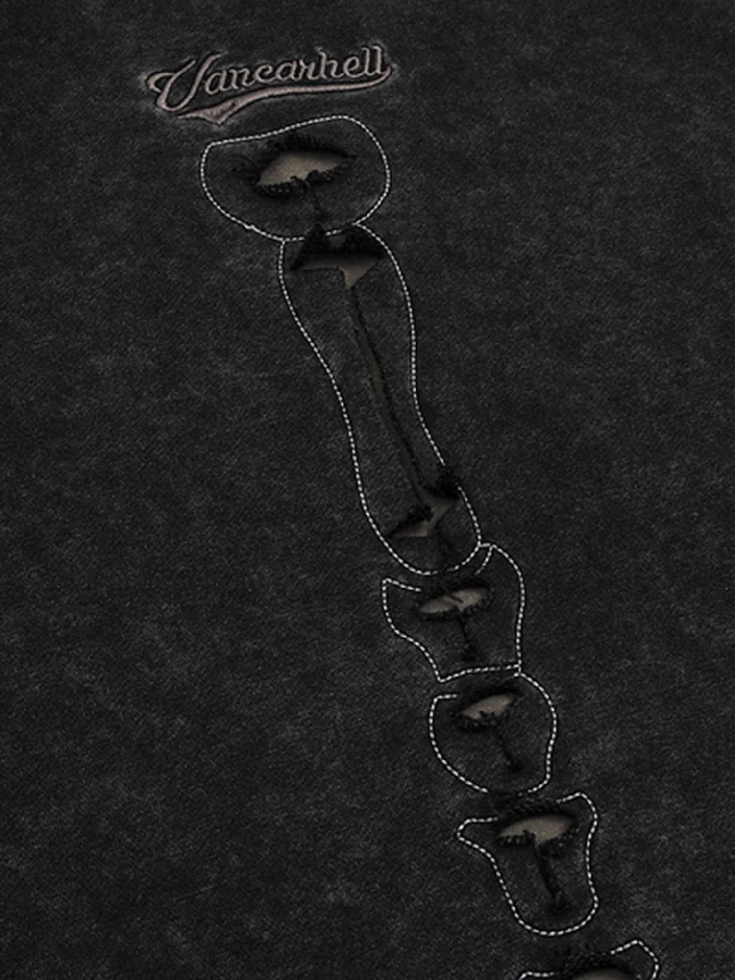 Thesupermade Washed And Aged Hooded Sweatshirt  - 1674