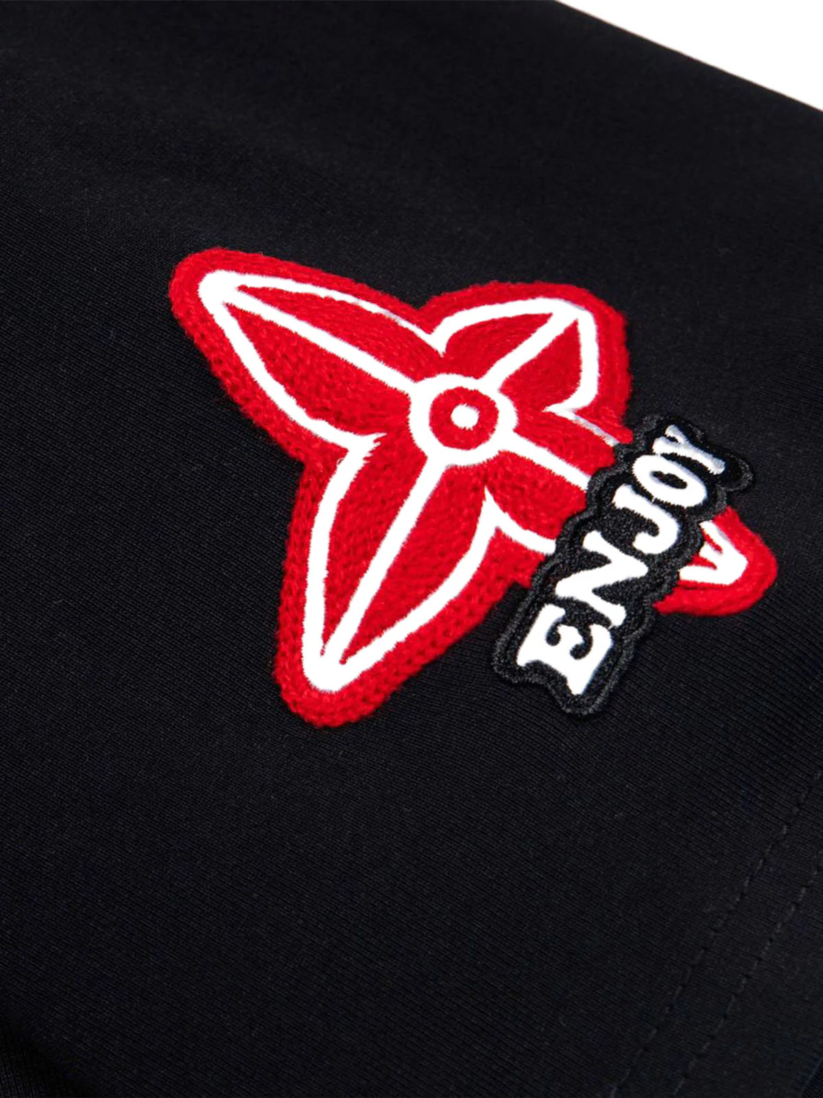 Retro Motorcycle Style Heavy Patch Embroidered T-shirt