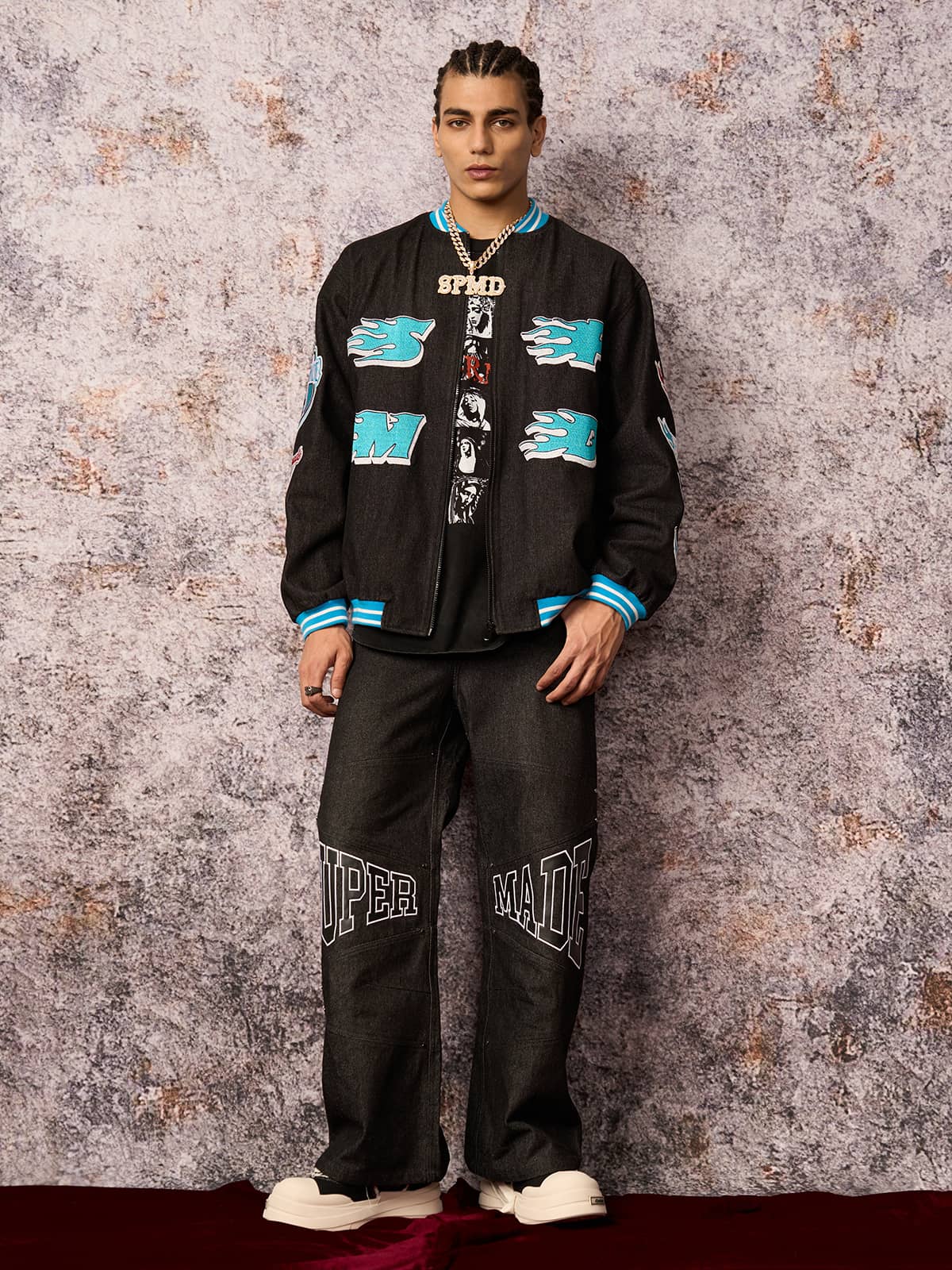 Original Spliced Straight Jeans
