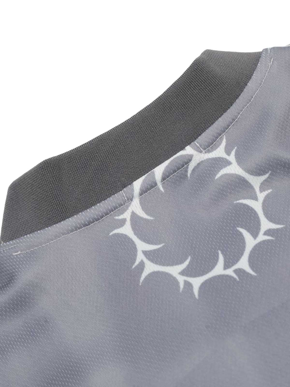 Sports Patchwork Jersey Letter Print T-shirt