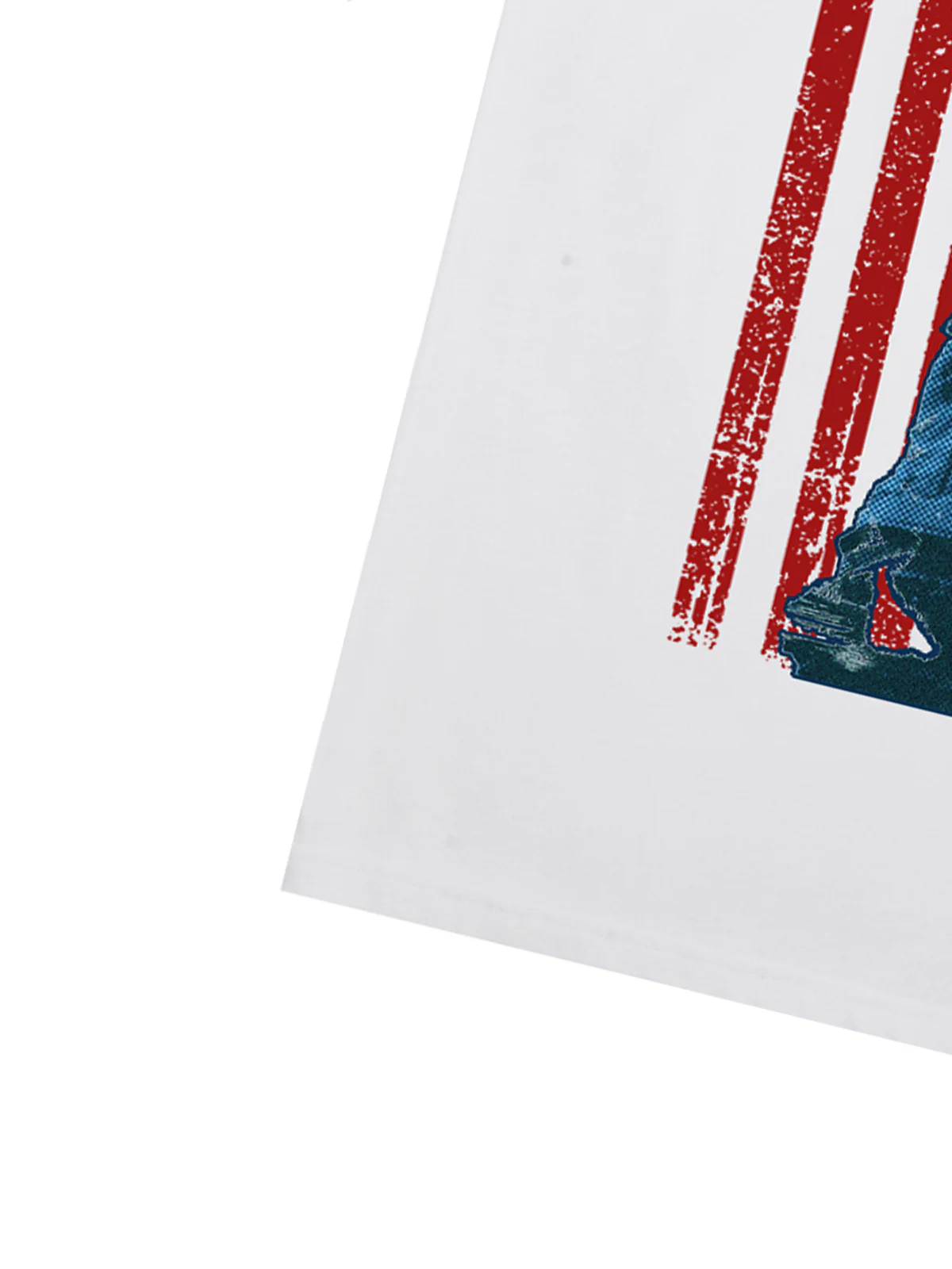 Original Rock Statue Of Liberty Print T-shirt