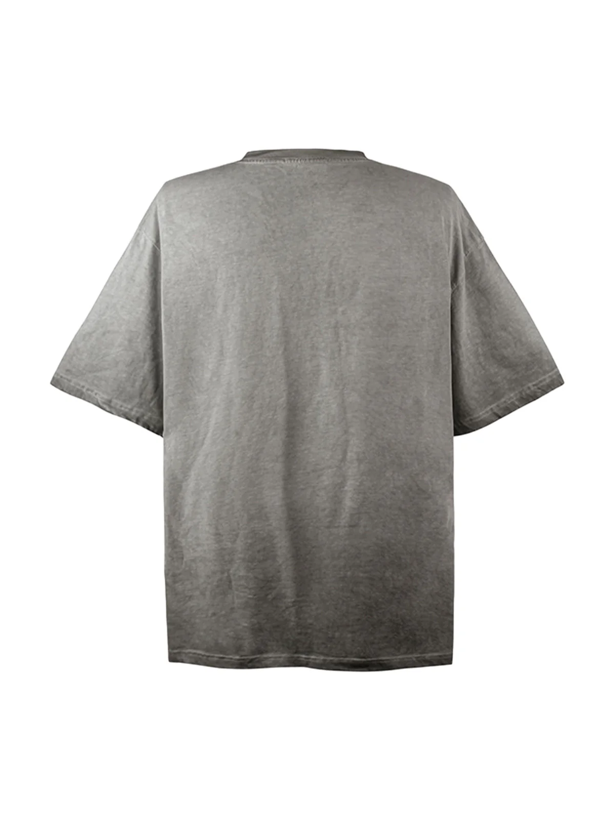 Portrait Print Crew Neck T-Shirt - 2377