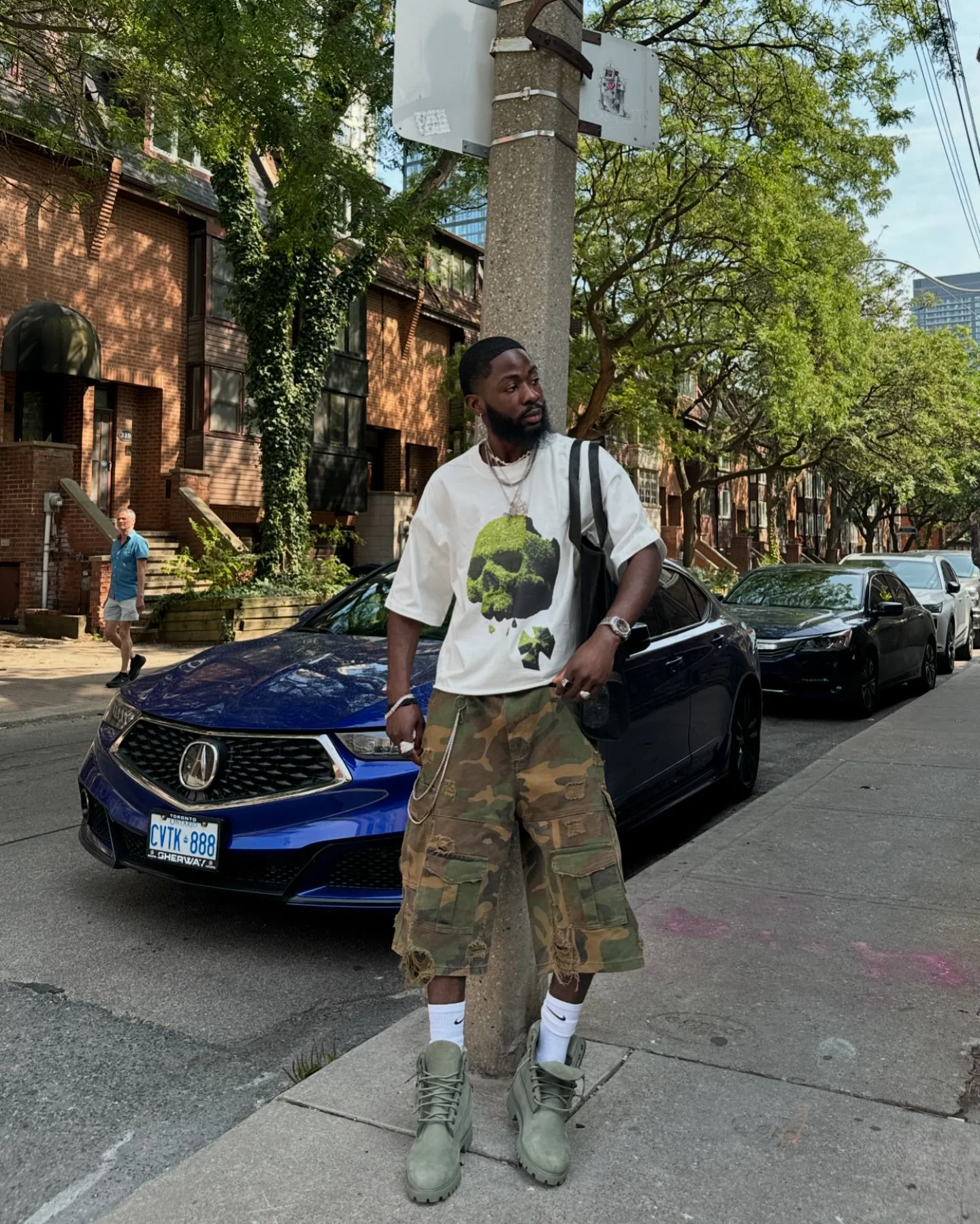 Thesupermade Skull Print T-shirt - 1836