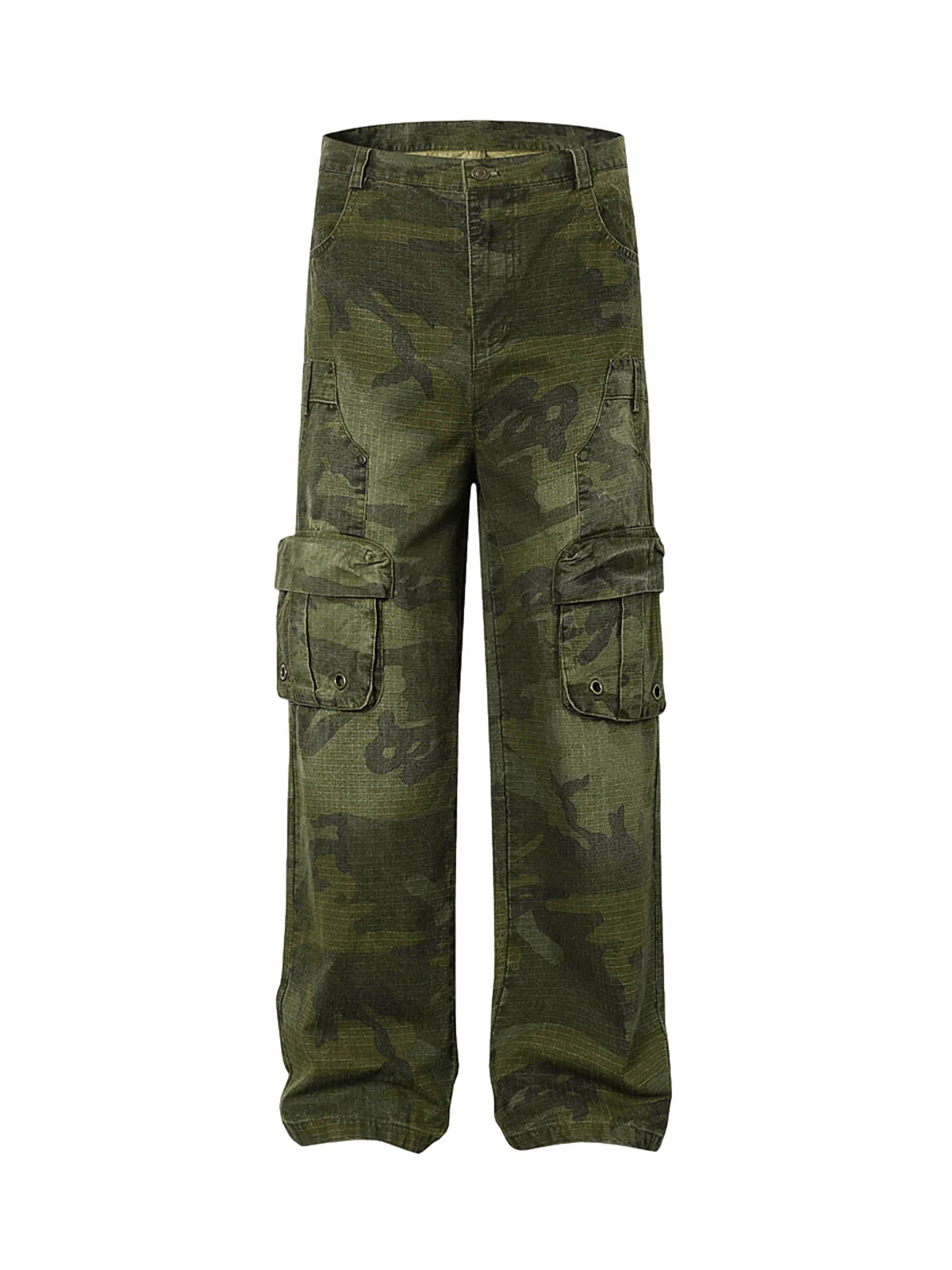 Camouflage Multi-Pockets Cargo Pants