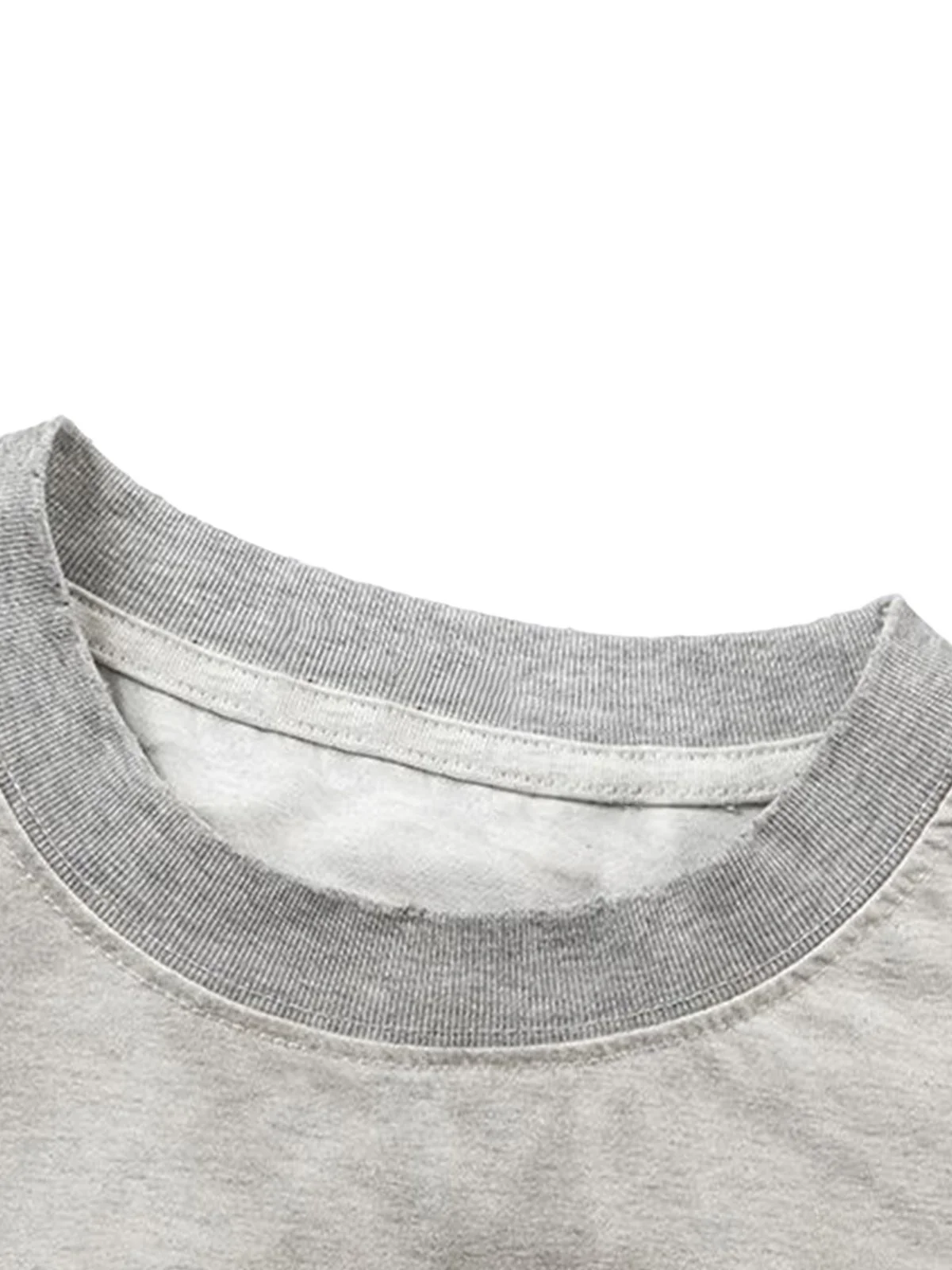 Camouflage Faux Two-piece Jersey Long Sleeve T-shirt - 2380