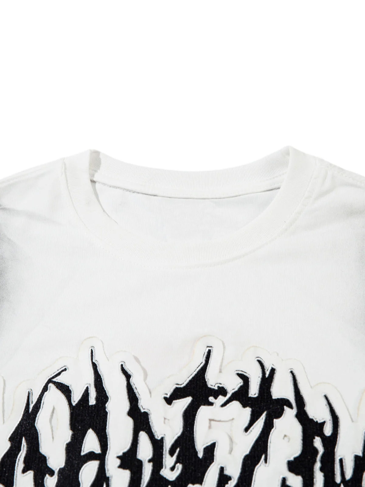 Letter Patchwork Gradient Tank Top