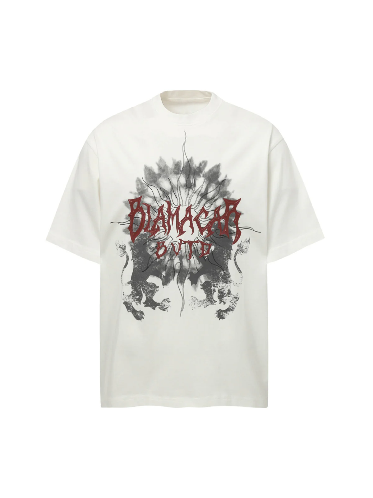 Distressed Batik Graphic T-Shirt