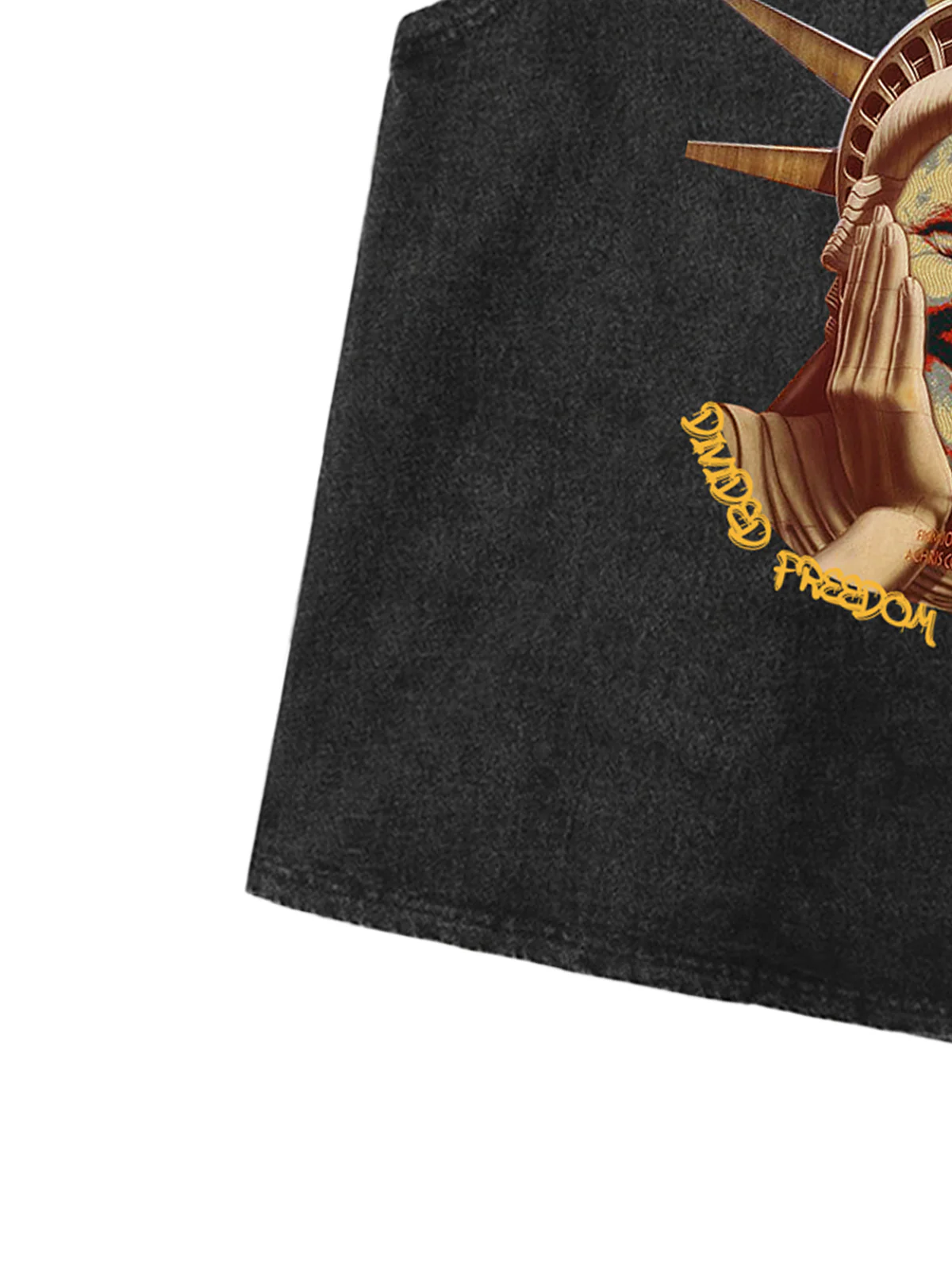 Original Fun Graffiti Print Vest Unique Graphic Tank Top