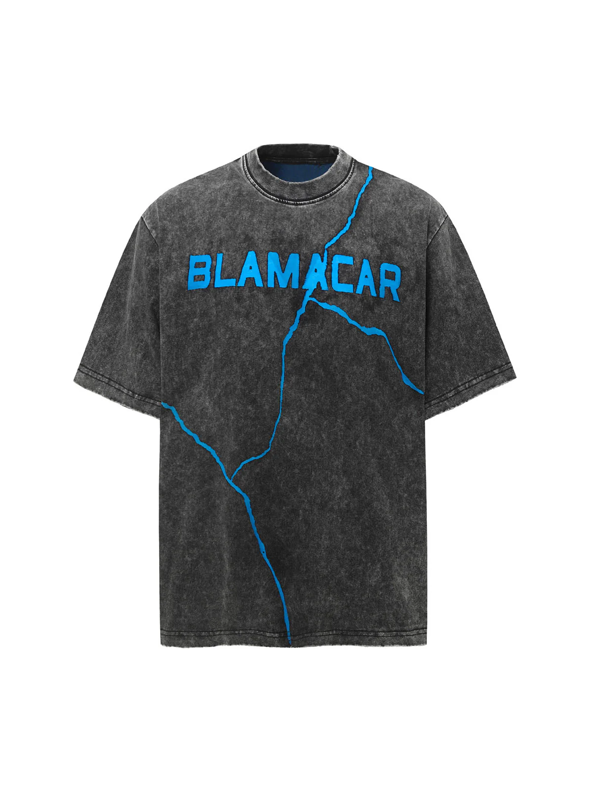 Washed Lightning Oversized T-Shirt