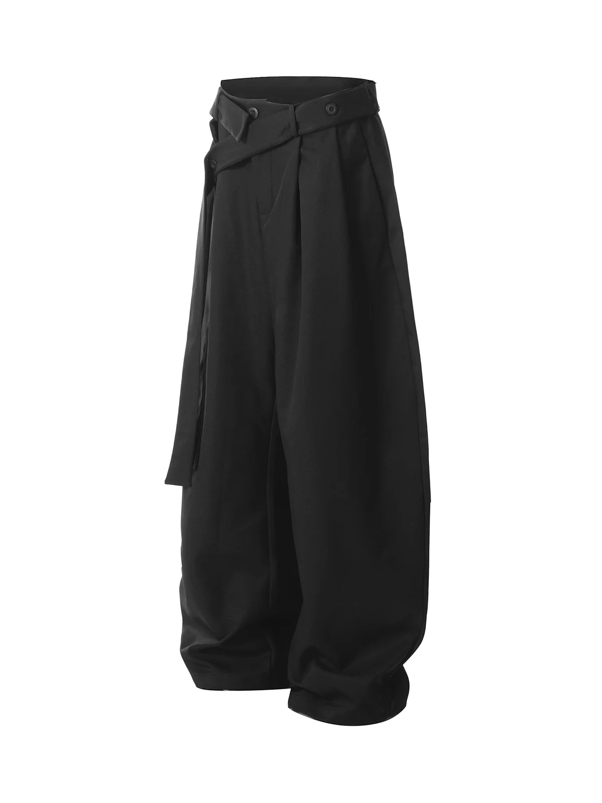 Pleated Belted Machete Track Pants
