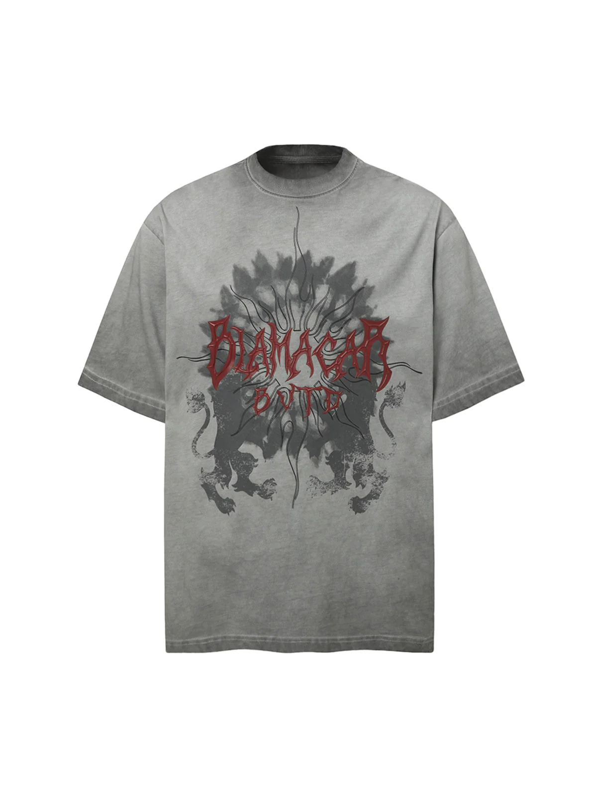 Distressed Batik Graphic T-Shirt