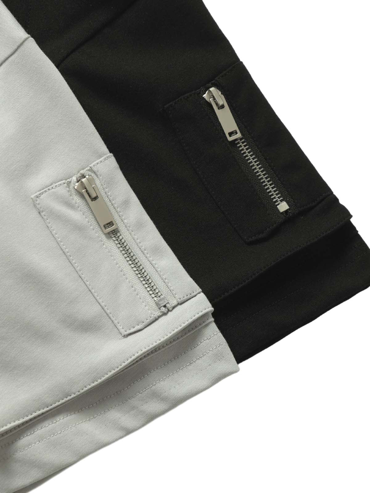 Retro Washed Deconstruction Functional Pocket T-shirt