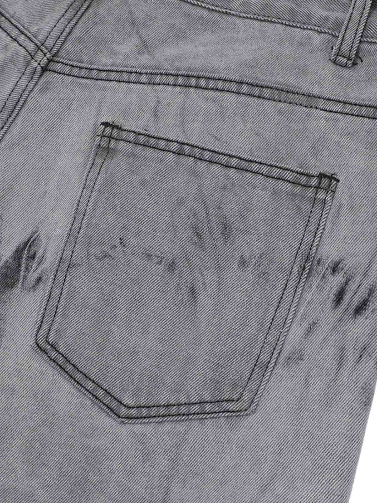 Distressed Washed Workwear Denim Set