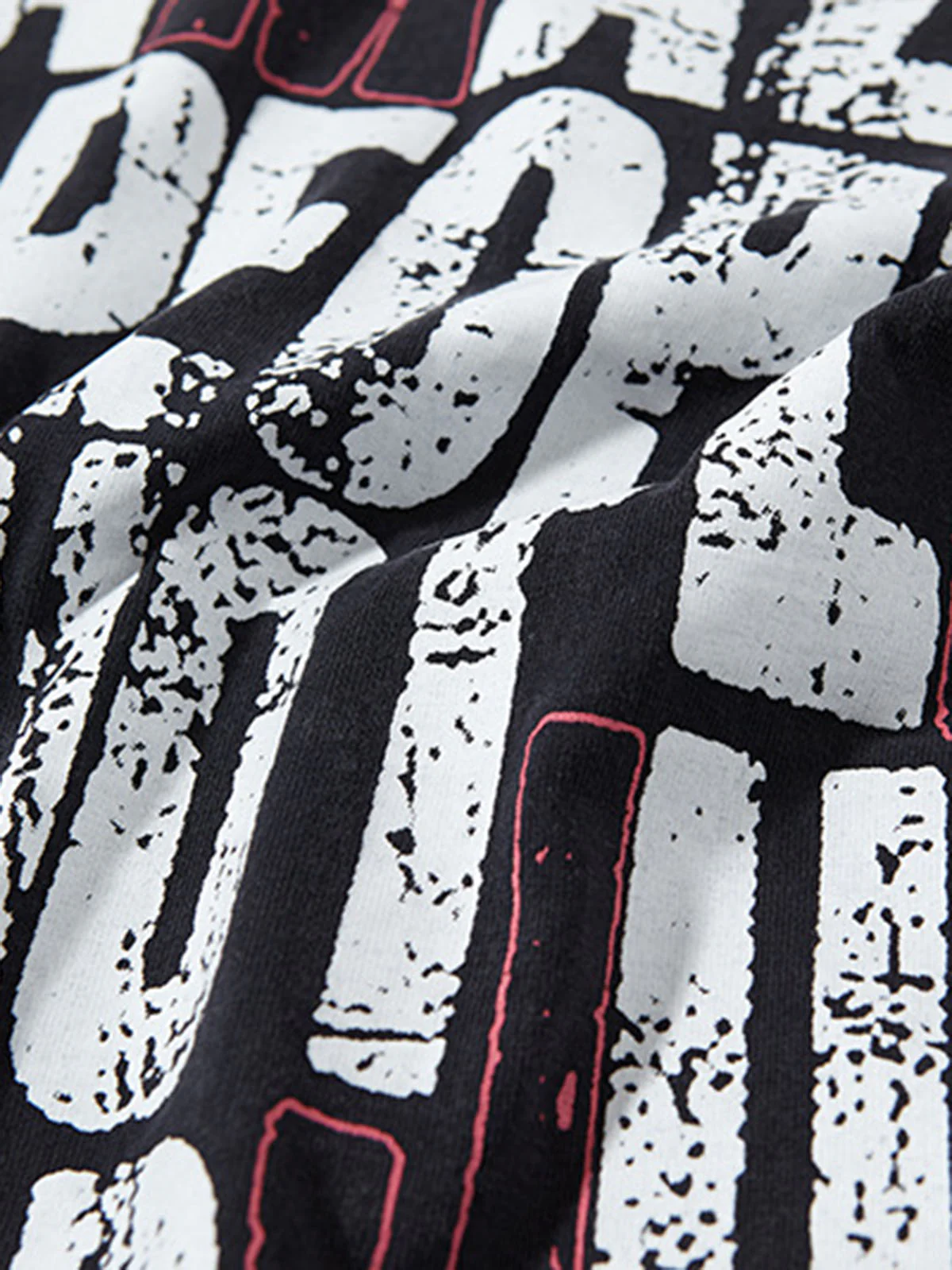 Graphic Lettering Chain Vest