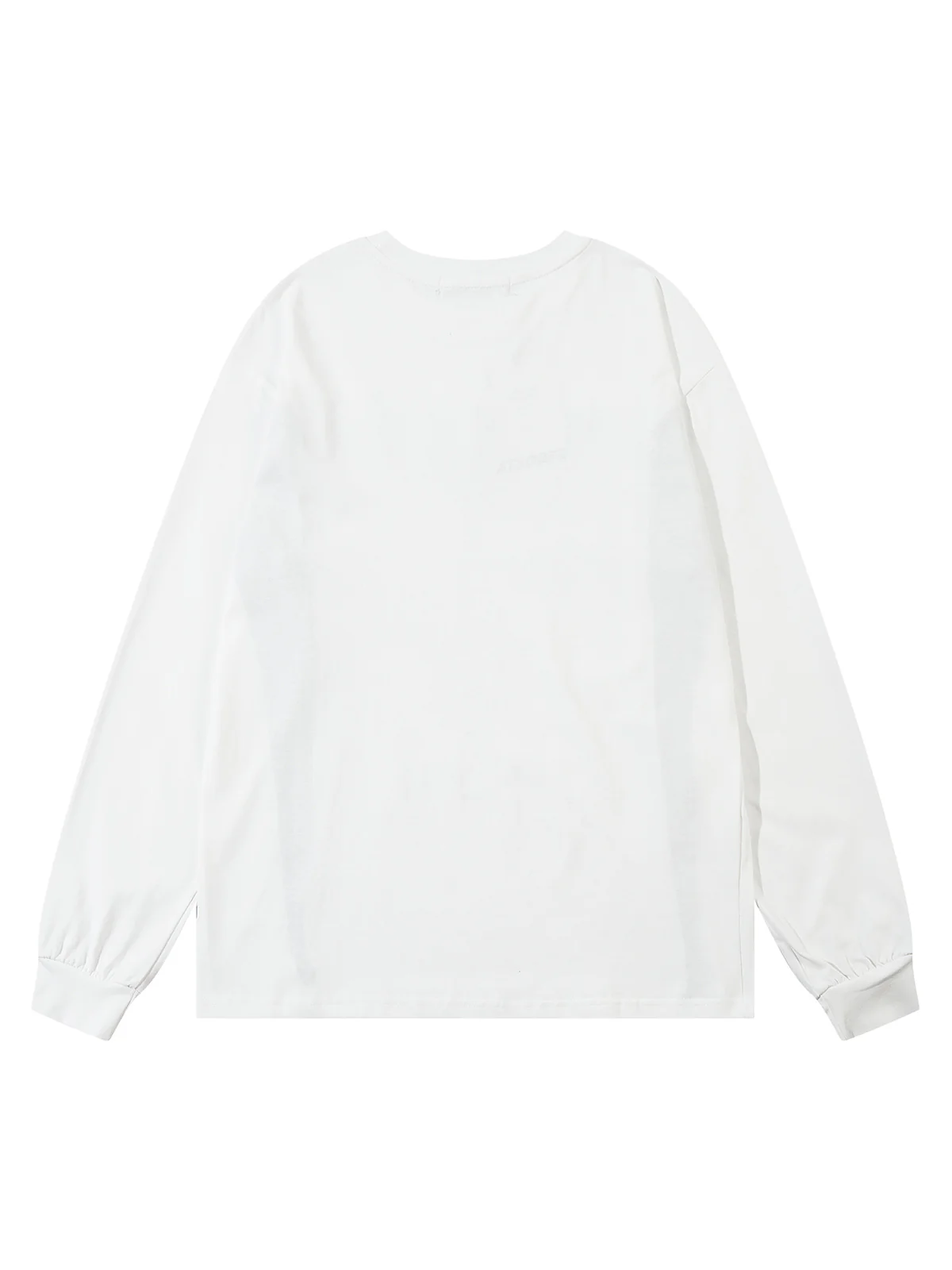 Thesupermade Star Necklace Cross Graphic Long Sleeve T-shirt