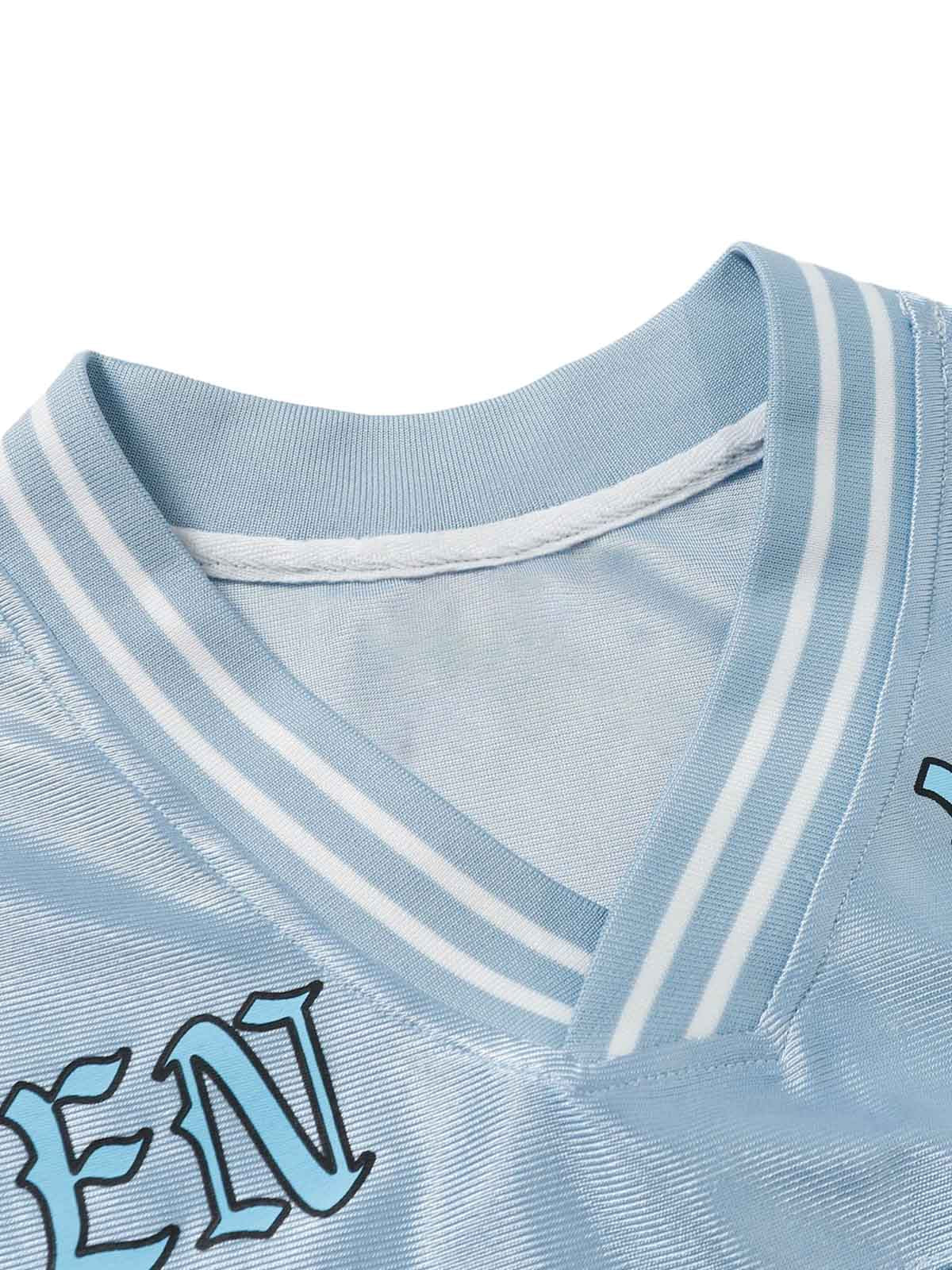 NO.90 Jersey V-Neck T-Shirt