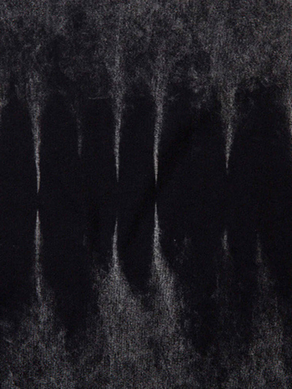 Gradient Tie-Dye Raw Edge Vest